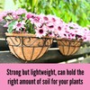 LaLaGreen Large Wall Planter Outdoor - 2 Pack, 14 Inch