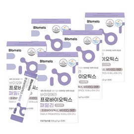 Biomera Probiotics Family Lactobacillus 30 packets, 5 units / 바이오메라 프로바이오틱스 패밀리 유산균 30포, 5개