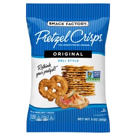 Snack Factory Pretzel Crisps, Original, 3 oz
