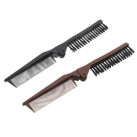 Baluue 2pcs Portable Double Sided Styling Tool for Quick Hairdos for Travel Everyday Use Durable Travel Friendly Design