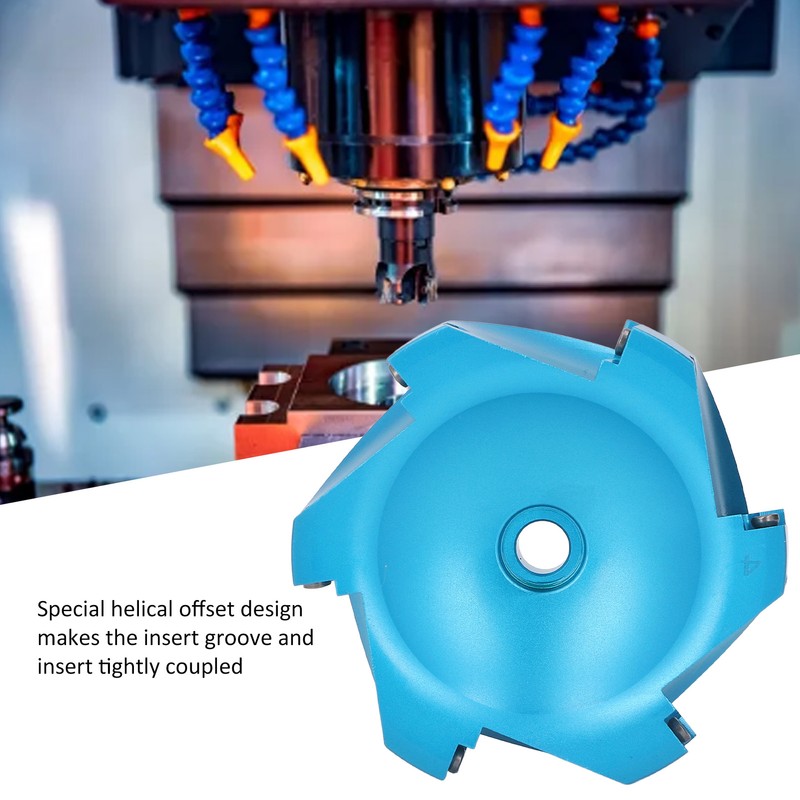 Face Milling Cutter Head 6 Flute Mill End CNC Lathe