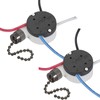 2PS Ceiling Fan Switch Zing Ear ZE-208s E89885 3 Speed