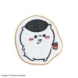 Chiikawa 41-1200120 Die Cut Towel Handkerchief, Brown, Kurimanju, Die Cut, Packaged, Cute, Approx. 8.5 x 8.7 inches (21.5 x 22 cm)