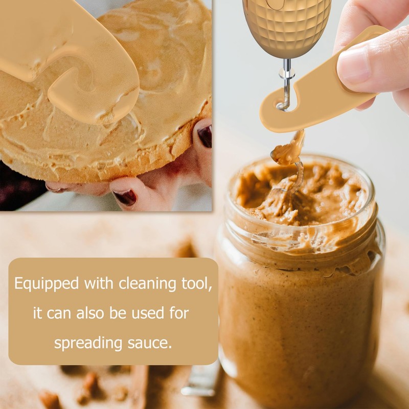 Electric Peanut Butter Stirrer, Peanut Butter Mixer Effortlessly Blend Oil