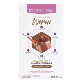 My Perfect Shake Women Coenzima  Colágeno Hidrolizado 1kg Sabor Expresso Cocoa                                                                        