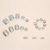 Nail Tip, Foot Nail Seal, False Nails, 24 Pieces, Cute