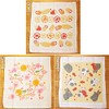 Keisuu Towel Handkerchief, Set of 3, Made in Japan, 13.4