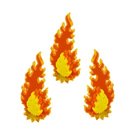 LITKO Inferno Marker Set | Blazing Fire | Spell Effects | Flames (Large)