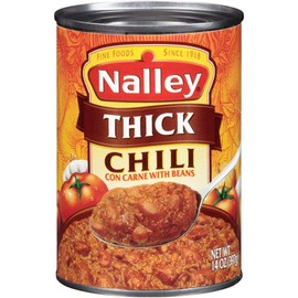 NalleyÂ Thick Chili Con Carne with Beans, 14-ounce Cans (Pack of 6) by Nalley