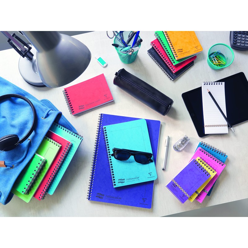Europa A4 Side Bound Note Maker - Black (Pack of