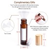 PrettyCare 12 Pack, 10 ml Essential Oil Roller Bottles with