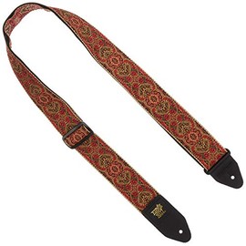 Ernie Ball Jacquard Guitar Strap, Crimson Paisley (P04162)