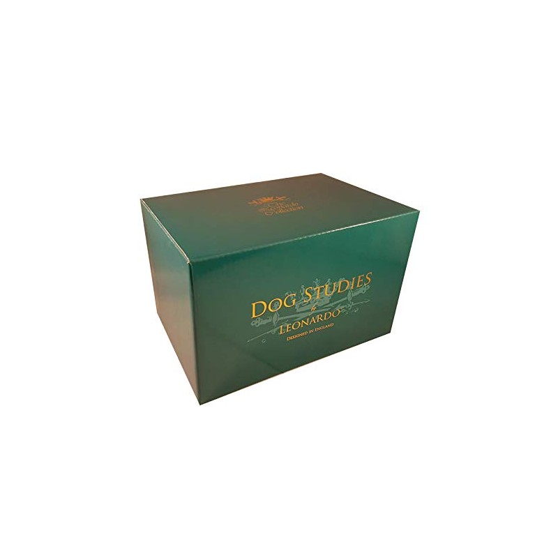 The Leonardo Collection Greyhound (Tan) Dog Studies Standing Ornament Figurine,