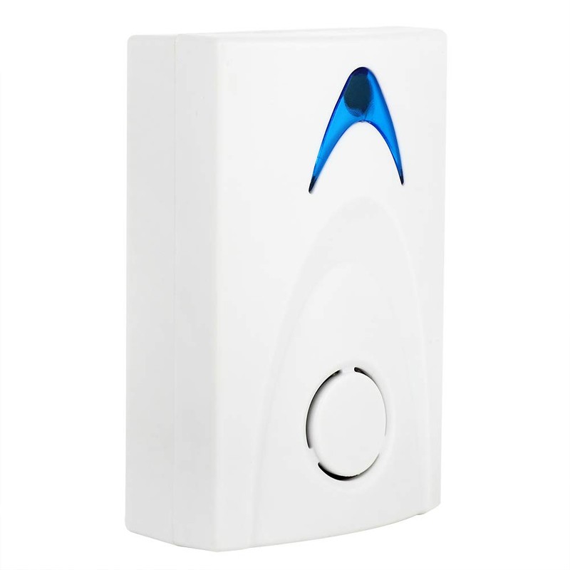Wireless Bell, 100 m Electric Cordless Doorbell with 32 Melodies,