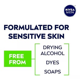 Nivea Men Sensitive Body Wash With Bamboo Extract, 3 Pack Of