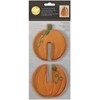 Pumpkin 3-D Cookie Cutter Set. 4 in.