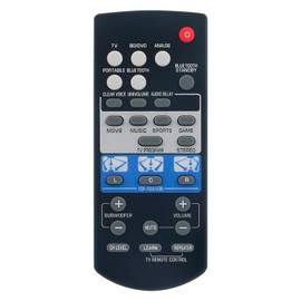 Beyution FSR80 ZG80760 Replace Remote Control fit for Yamaha Soundbar YSP-1400 YSP1400 YSP-1400BL