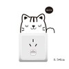 Power Switch Sticker, Cute, Wall Sticker, Panda, Cat, Wallpaper, Penguin,