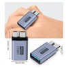 Seminer Micro B Male to USB Female Adapter(2 Pack), Micro
