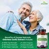 Zazzee USDA Organic Odorless Garlic 20:1 Extract, 5000 mg Strength,