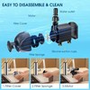 NFESOLAR 880GPH Submersible Pump, 60W Ultra Quiet Submersible Water Pump