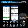VGATE vLinker MC+ OBDII Bluetooth Adapter Car Wireless OBD2 Scanner