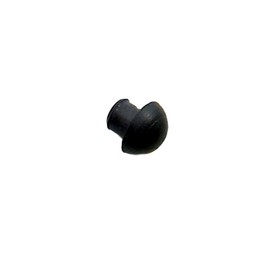 Small Rubber Push-in Mushroom Bumper Fits 3/16" Opening - 11/32" Diameter (8)