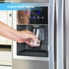 Crystala Filters Non-slip Cuttable fridge water Dispenser Drip Tray, Fridge