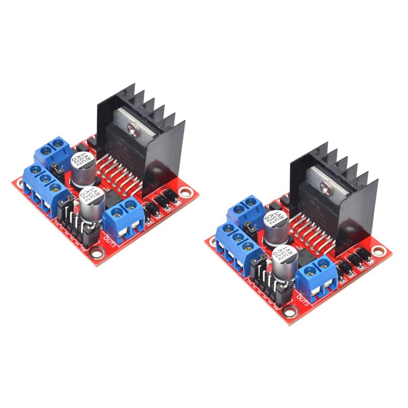 Envistia L298N Dual H Bridge PWM Stepper Motor Drive Controller