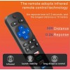 For Roku, Universal, Hisen 2pack Roku Remote Control Replacement for