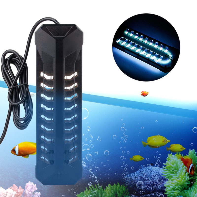 Fish Tank UV Sterilization Lamp Aquarium Ultraviolet Submersible Algae Removal