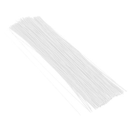 Operitacx 100 Piezas Alambre Floral Blanco Para Manualidades Alambre Flexible Para Proyectos Diy Ideal Para Arreglos Y Decoraciones De Coronas