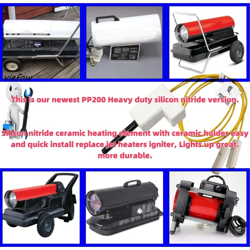 Viefow Pp200 Pp200sc Ha1000 Hot Surface Igniter For Desa Reddy