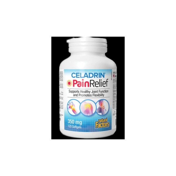 Natural Factors Celadrin PainRelief 350mg - 120 Softgels