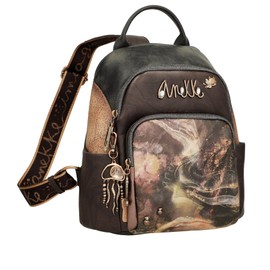 Anekke Country Hiking Backpack - Multiple Compartments | Medium - Dimensions: 28/29/14 cm - Accessories and Accessories for Women, Multi-Colour, multi-coloured