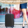 GNHG Suitcase Protective Case, Elastic Plain Suitcase Cover, Suitcase Protective