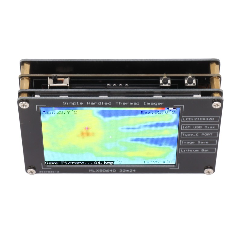Infrared Thermal Imager Portable DIY LCD Digital High Accuracy Infrared