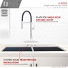 STYLISH Kitchen Sink Faucet Hole Cover Deck Plate Escutcheon A-802B