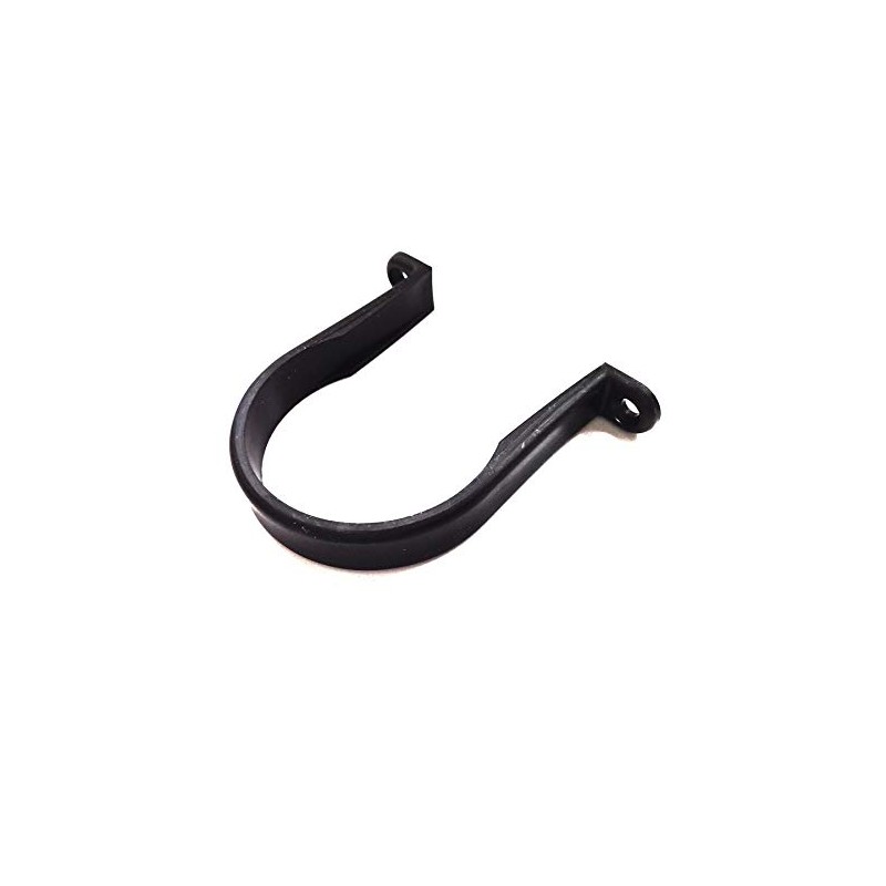 Solvent Black 50mm (56mm) Waste Pipe Clip - Pack of