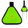 PEUTIER Reflective Triangle Sign, Bright Reflective Yield Symbol with Magic