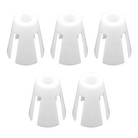 pson 5PCS Plastic Coil Claw Thread Spool Cone Holder Sewing Accessories for Industrial Sewing Machines Thread Stands(White)
