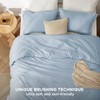 Bedsure Queen Comforter Set - Light Blue Soft Bedding for