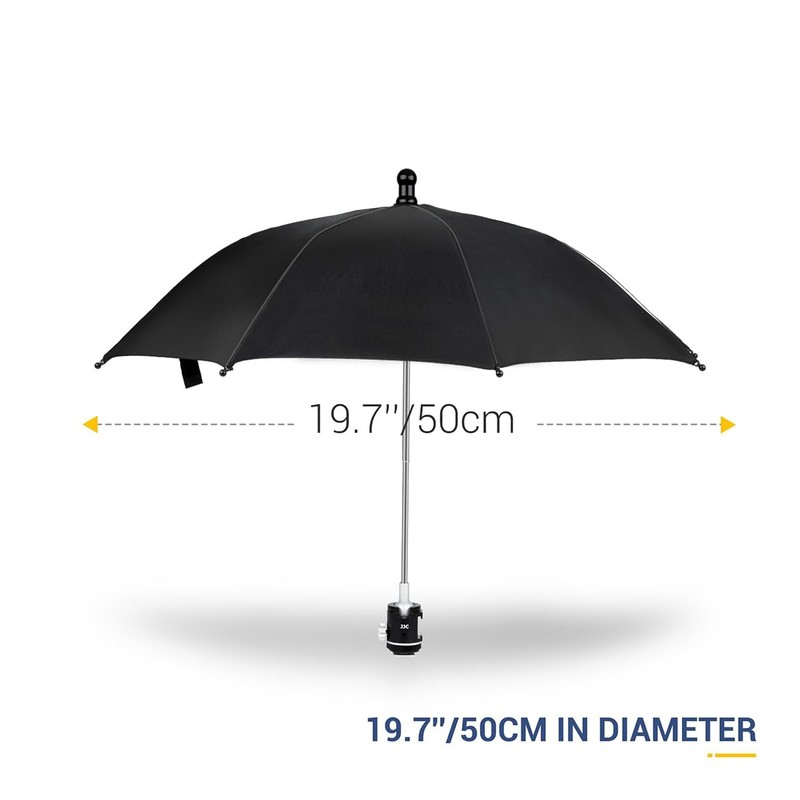 Laroal PC Camera Hot Shoe Umbrella, Cold Shoe Mounting, Camera