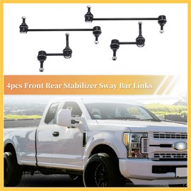 REPAIROCK 4pcs Front Rear Sway Bar Links Stabilizer Link Kit for Ford Escape 2009-2012 for Mazda Tribute 2009-2011 Suspension Kit No.K750571/K80296 Auto Replacement Parts
