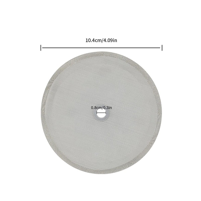 4 Pcs French Press Replacement Filter Screen, 4 Inch Reusable