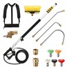 24 FT Telescoping Pressure Washer Wand with Pressure Washer Extension