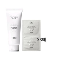 IOPE Pro Peeling Softgel 100ml + IOPE Skin Booster Ampoule Peel Pad (3 Sheets), 1 Pack / 아이오페 프로 필링 소프트젤 100ml+아이오페 스킨 부스터 앰플 필 패드 3매, 1개