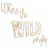 Where The Wild Ones Play Sign, playroom Sign, Safari Nursery,