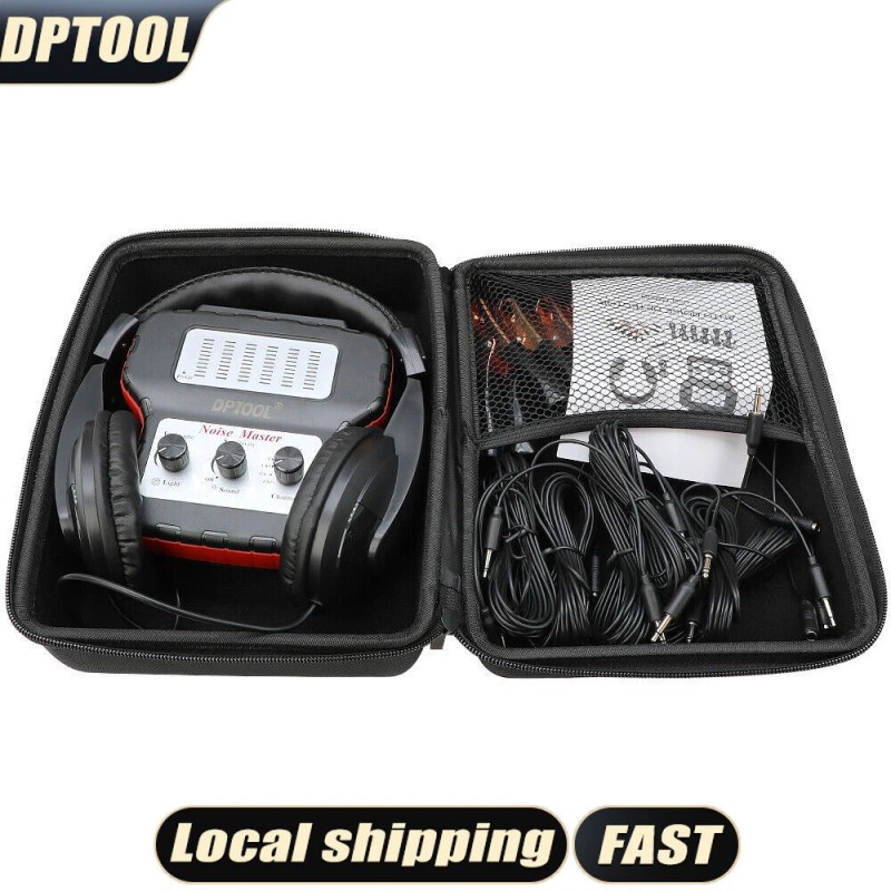 DPTOOL 6 Channel Chassis Ears Stethoscope Sound Detector Tool Engine