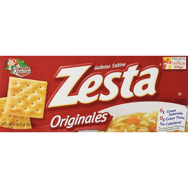 Keebler Zesta Zesta Saltine Crackers - Original - 16 oz - 2 pk